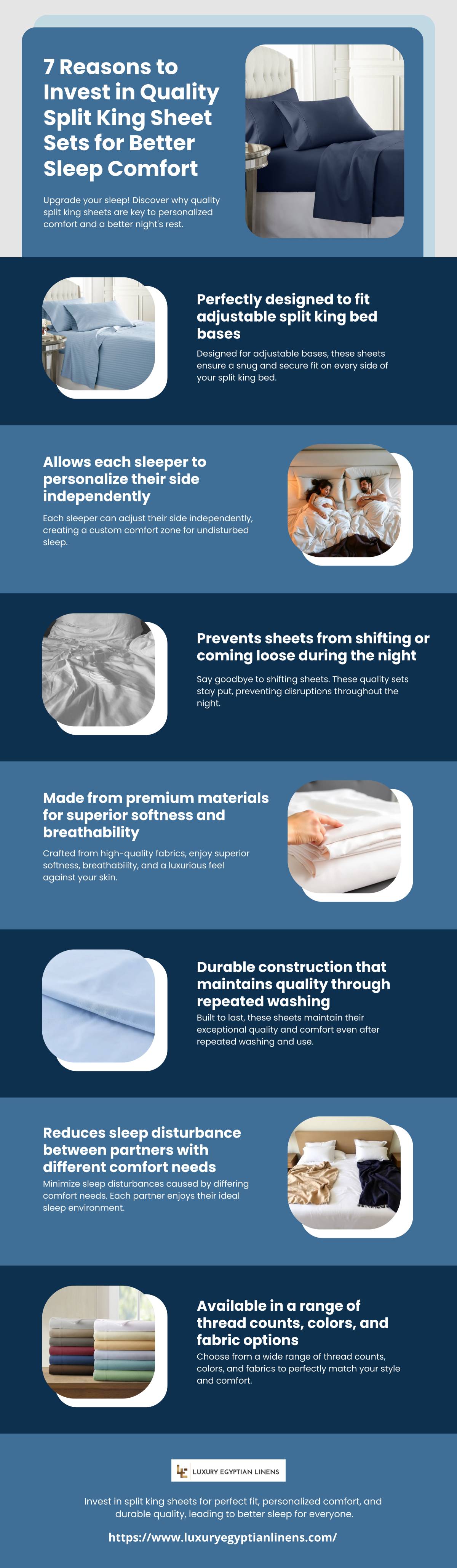 7 Reasons to Invest in Quality Split King Sheet Sets
